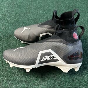 Nike Air Jordan Alpha Menace Elite Oklahoma Sooners Football Cleats Sz 12.5 Wide